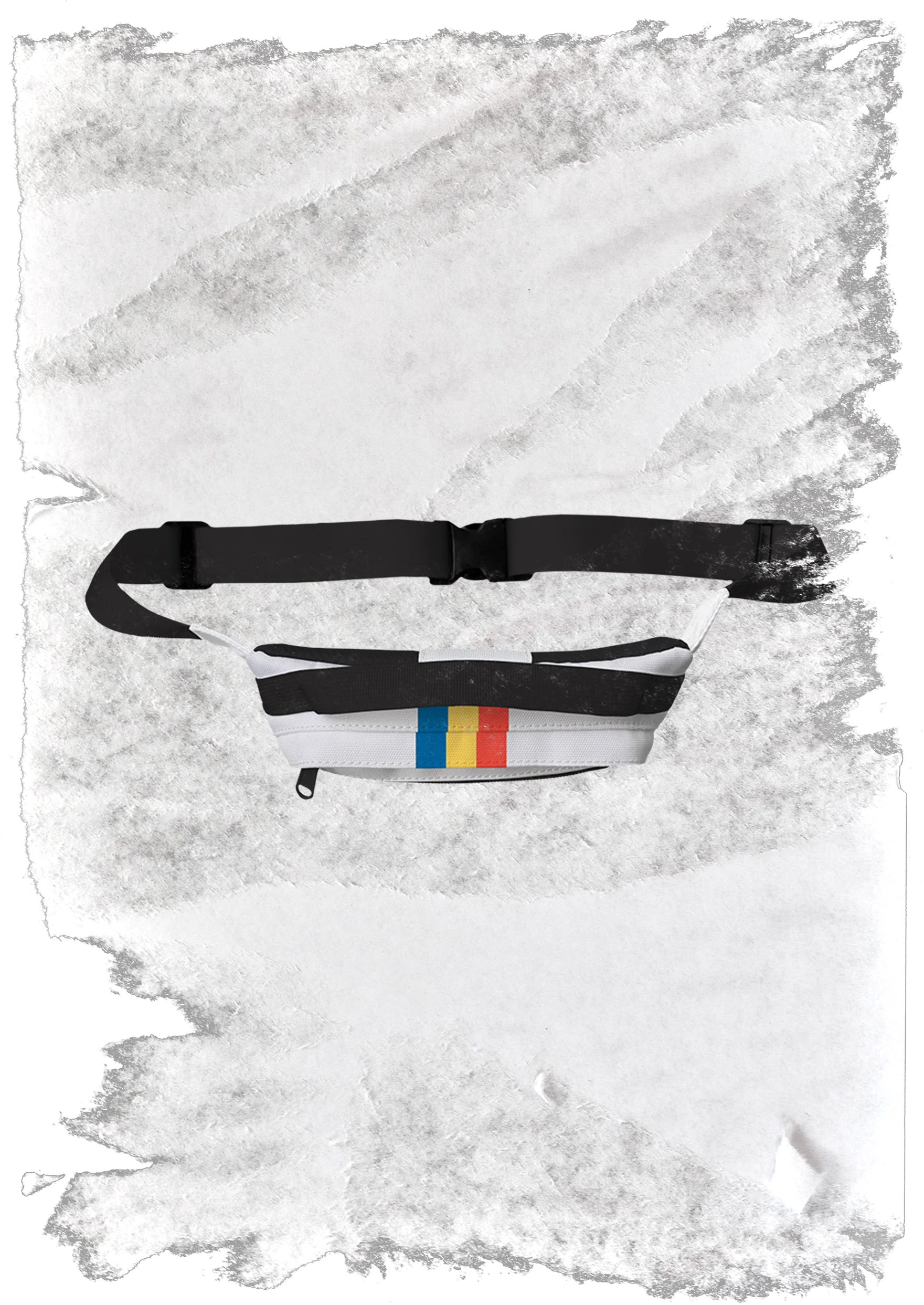 Retro Film Fanny Pack White - Image 4